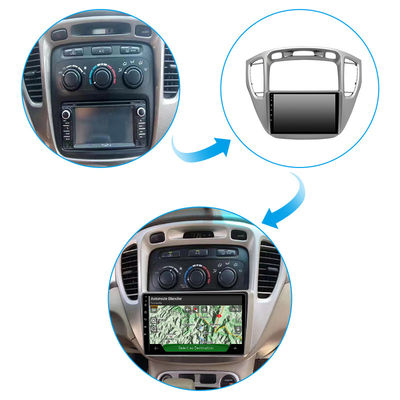 Factory OEM Android Octa Core Car Multimedia Video Player For Toyota Highlander